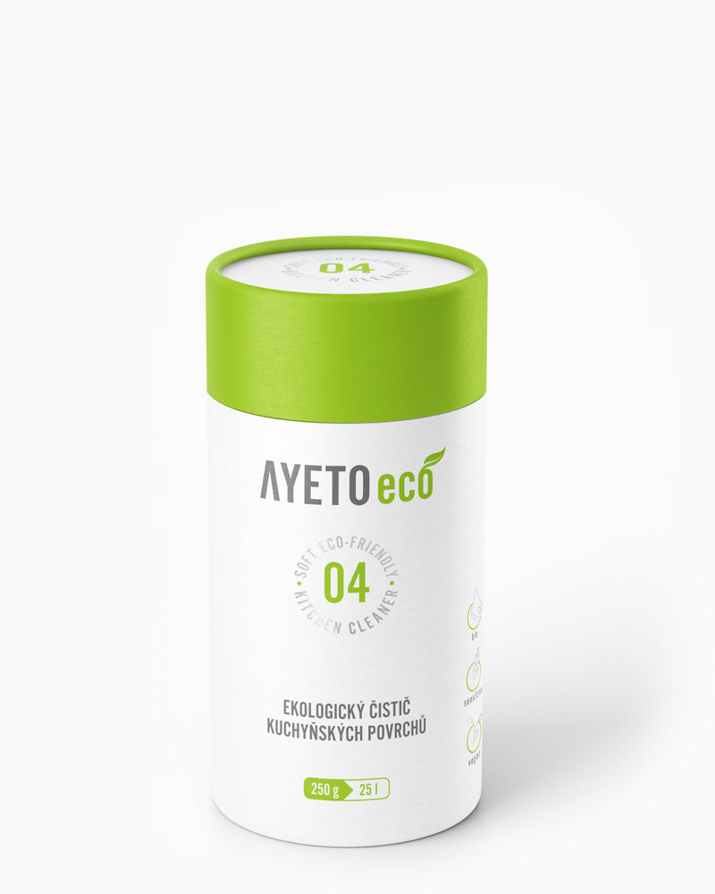 AYETO Eco 04 – Ekologický čistič kuchyňských povrchů, práškový koncentrát